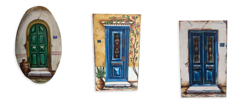 mykonos gift shop pinakes